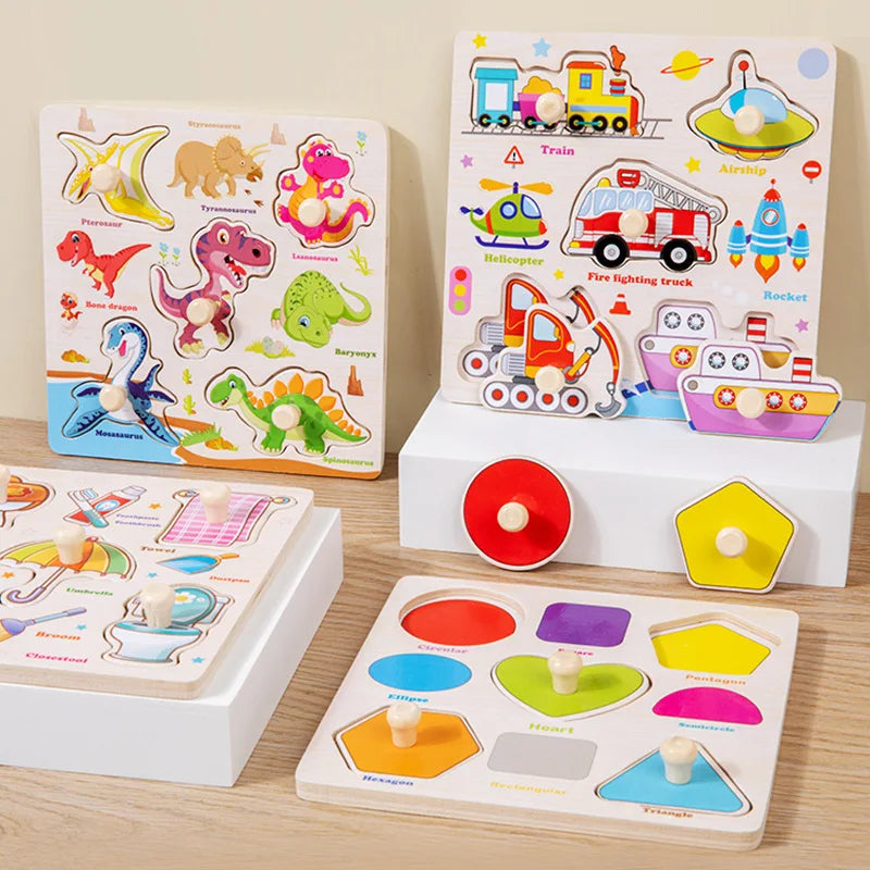 Animal Adventure Puzzle Board