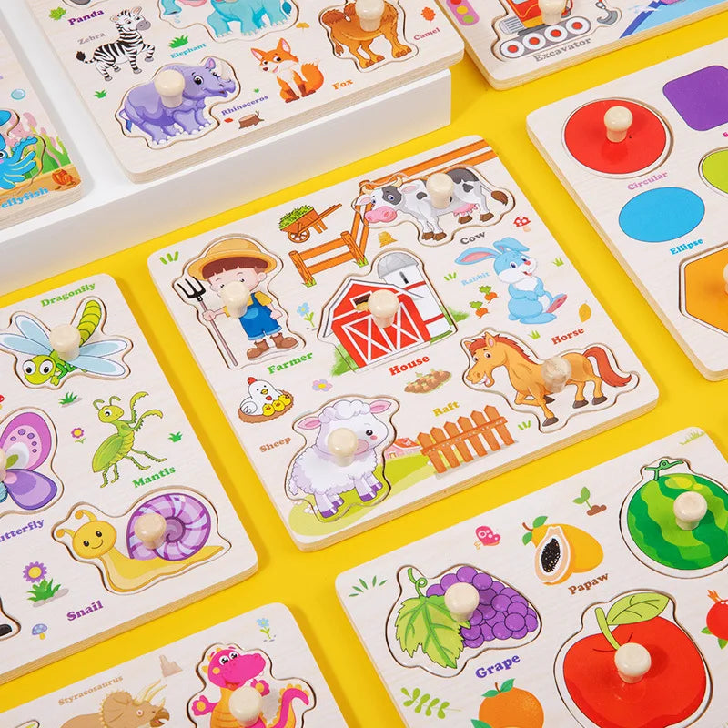 Animal Adventure Puzzle Board